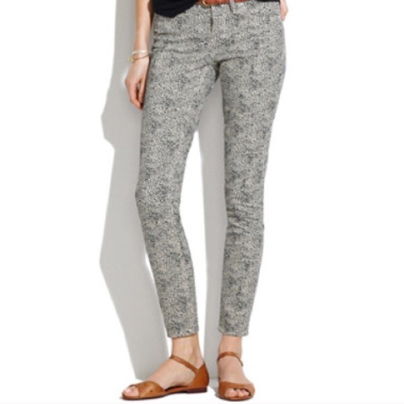 Madewell Denim - Madewell safari dot jeans skinny